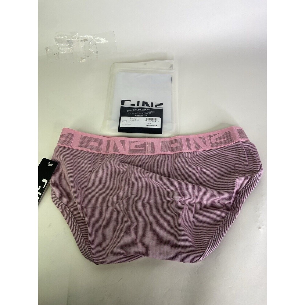 C-IN2 Undertone Cotton Low Rise Brief Underwear Payton Pink 679 Mens Size L - Picture 2 of 5